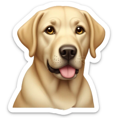 labrador dog emoji sticker