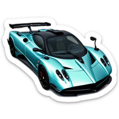 Pagani Zonda Revolution  sticker
