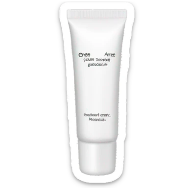 skincare cream sticker