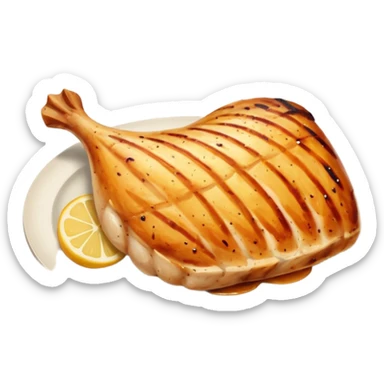 one Grilled Chicken breast sticker