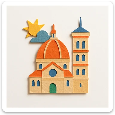 florence, italy sticker