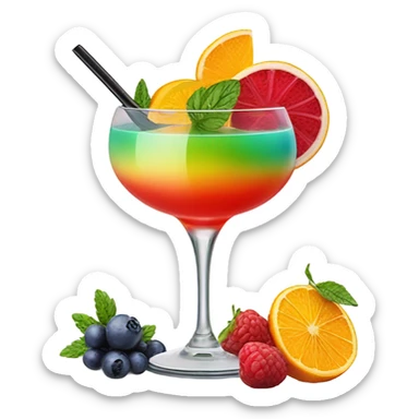 Cocktail aesthetic  sticker