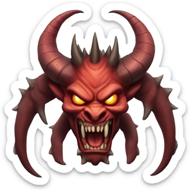 Diablo sticker