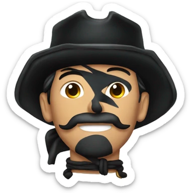 Un zorro pirata  sticker