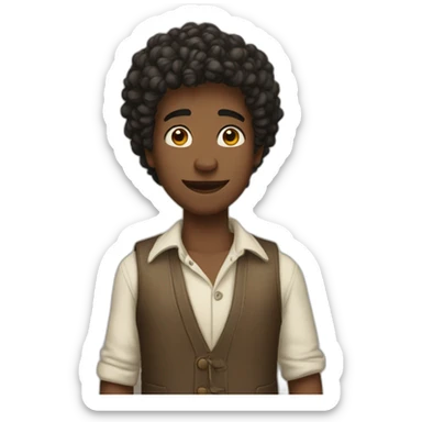 Garçon beau sticker