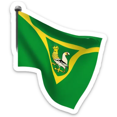 Norwich city flag sticker