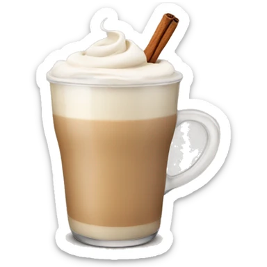 Chai latte sticker
