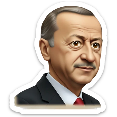 Recep Tayyip Erdogan sticker