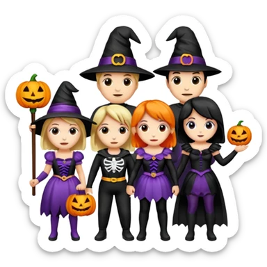 All halloween eve saints sticker