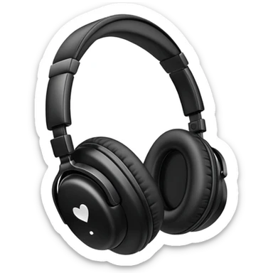 headphones sticker