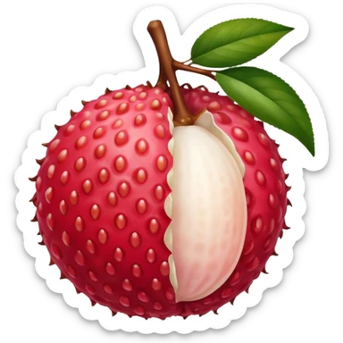 Lychee sticker