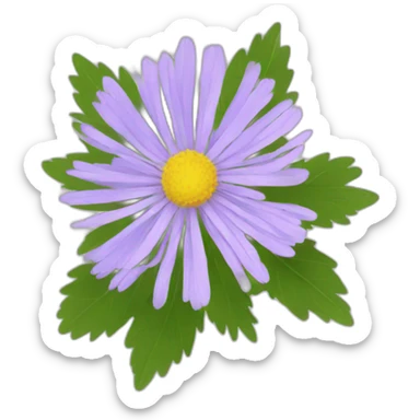 Aster sticker