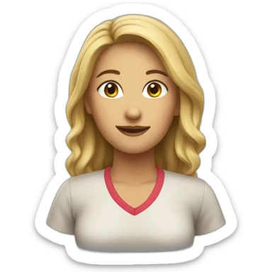 hostel female guest sticker