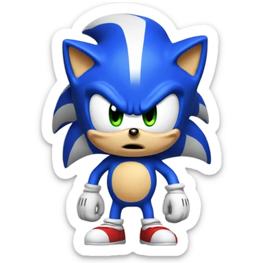 sonic  sticker