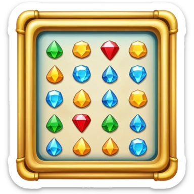 modern treasure, casual game, mobile game sticker