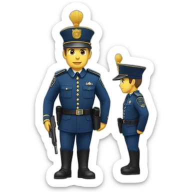 gendarmerie sticker