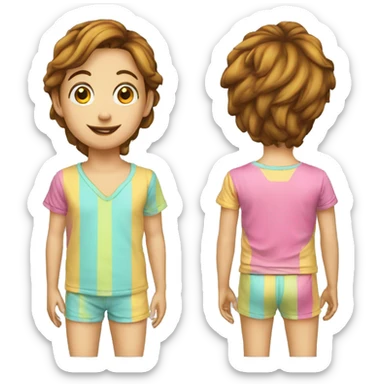 Pyjama enfant 5 ans sticker