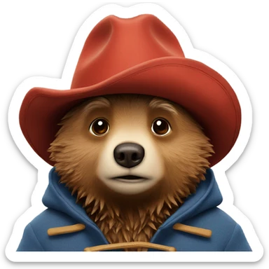 Paddington bear  sticker