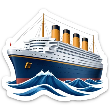 Titanic sticker