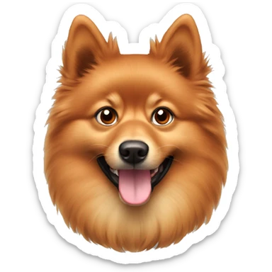 red spitz sticker
