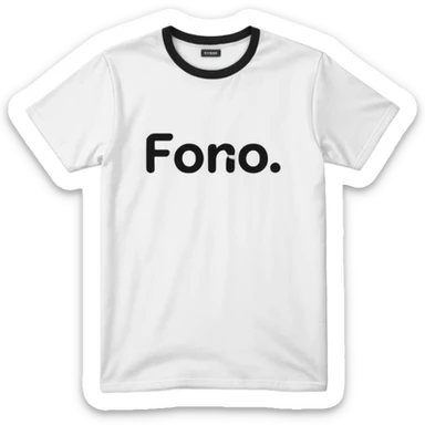 MAGLIETTA CON SCRITTO "FOR SIMPY" sticker