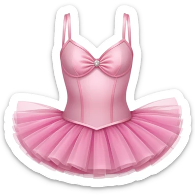 pink ballet tutu sticker