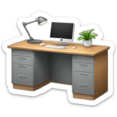 3/4-clean-workspace-desk sticker