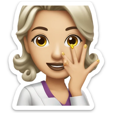 Nail technician  sticker