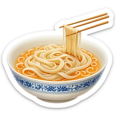 Rice noodles sticker