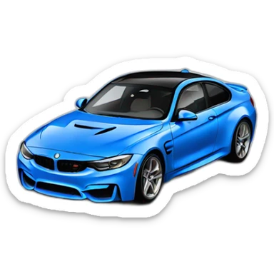 blue f80 m3 sticker