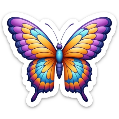 Borboleta sticker