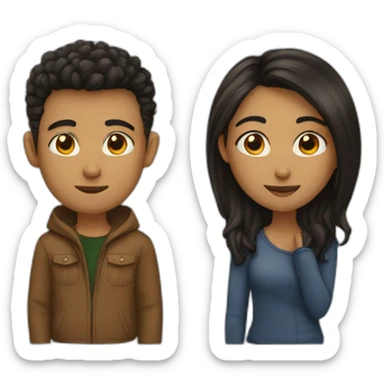 Me and my boyfriend sticker