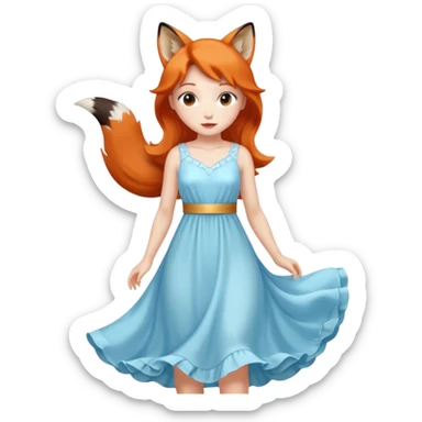 FoxGirl sticker