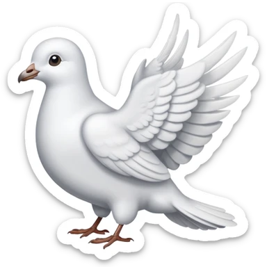 Dove sticker