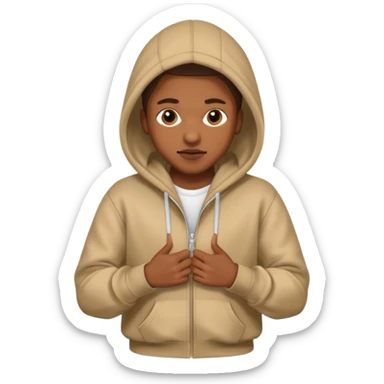 Hip-hop dancer (hoodie) sticker