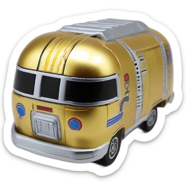 Long wheelbase airstream Hot Wheels 2014 Star Wars C-3PO Van Character Cars sticker