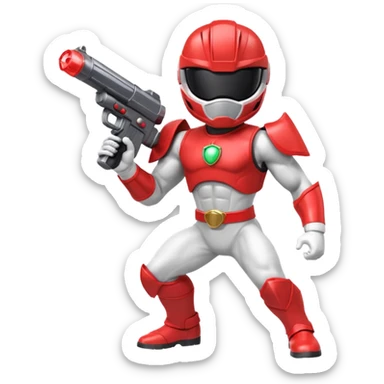 Power Ranger sticker