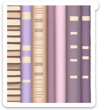 aesthetic book stack beige and light pink aesthetic book stack light purple sticker