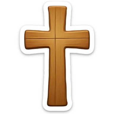 Holy cross sticker