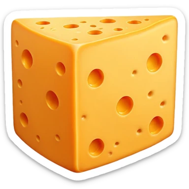 cheese sticker