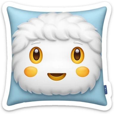 pillow  sticker