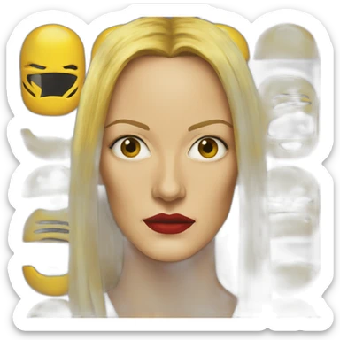 Uma Thurman kill bill sticker