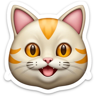 gatito feliz sticker