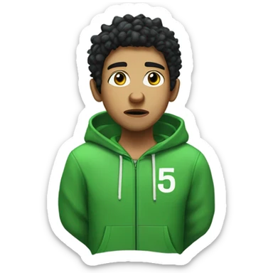 Squid games and guy number 456 sticker