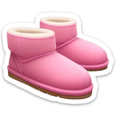 Pink Ugg slippers sticker