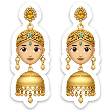 Jhumka Emoji sticker
