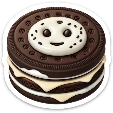 A oreo sticker