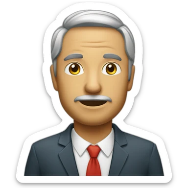 Un portugais qui fais un mur sticker