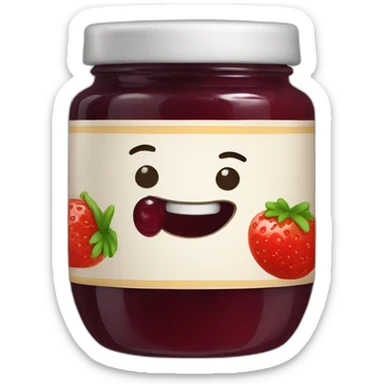 Confiture sticker