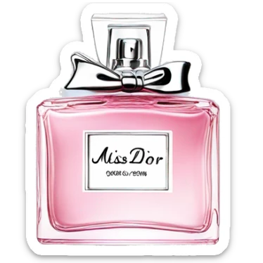 Miss Dior pefume  sticker